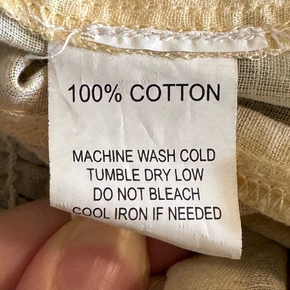 O’Neill Floral Button Down Strapless Mini Dress Cream Blue Purple Women’s Size M - Picture 9 of 9